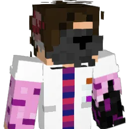 HYDR03 Minecraft avatar bust