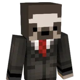HYDROFANATIC Minecraft avatar bust
