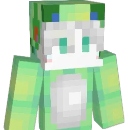 HYW087 Minecraft avatar bust