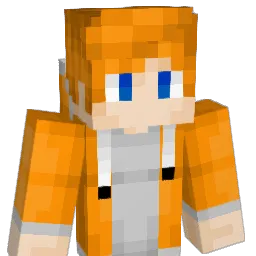 H_Orange Minecraft avatar bust