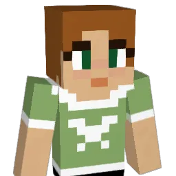 H_Sara Minecraft avatar bust