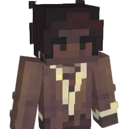 Haarlep Minecraft avatar bust