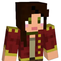 Haarwhen Minecraft avatar bust