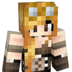 Hababae Minecraft avatar bust