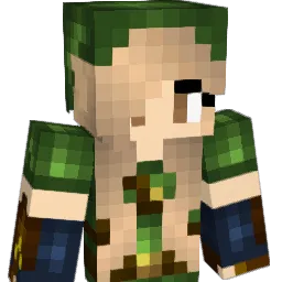 Haedaria Minecraft avatar bust