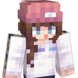 Haerin Minecraft avatar bust