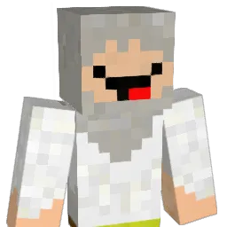 Hairflip Minecraft avatar bust