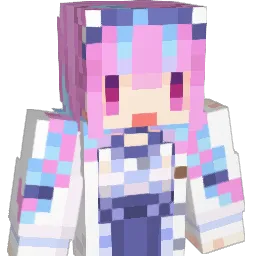 HajimeKouta Minecraft avatar bust