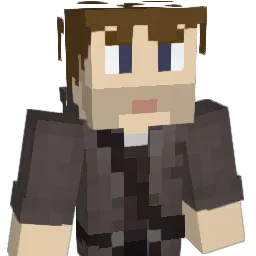 Hajinoda Minecraft avatar bust