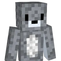 Hajka Minecraft avatar bust