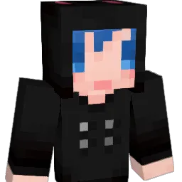 Hakuri Minecraft avatar bust