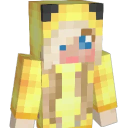 Haleychu Minecraft avatar bust