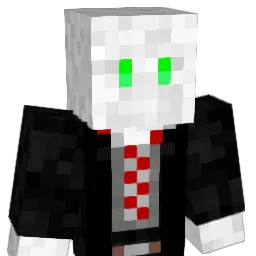 HalfBot Minecraft avatar bust