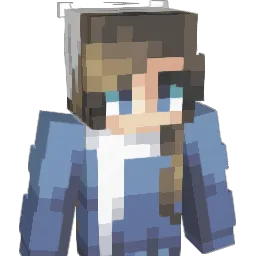 HallieGal Minecraft avatar bust