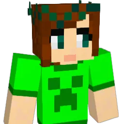 Halliemelon Minecraft avatar bust