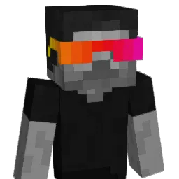 Halluzinierendes Minecraft avatar bust