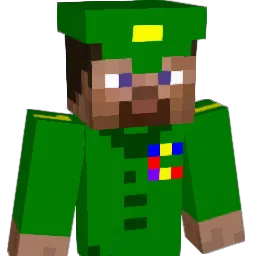 Halmet Minecraft avatar bust