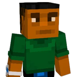 Halpertina Minecraft avatar bust