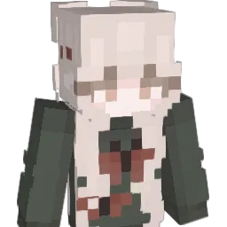 Halvetica Minecraft avatar bust