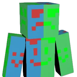 Hamburgarmannen Minecraft avatar bust