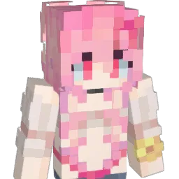 HanabiYaki Minecraft avatar bust