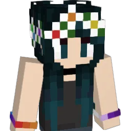 Hanakawaa Minecraft avatar bust