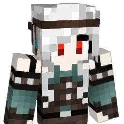 Hanaowa Minecraft avatar bust