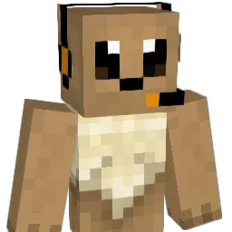 Hangskull Minecraft avatar bust