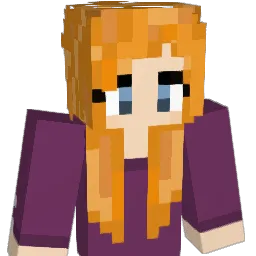 Hannabellaa Minecraft avatar bust