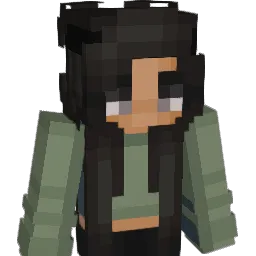 Hannah7s Minecraft avatar bust