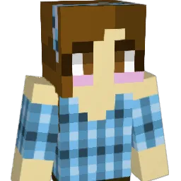 HannahRainboom Minecraft avatar bust