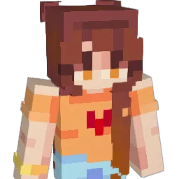 Hannahalo Minecraft avatar bust