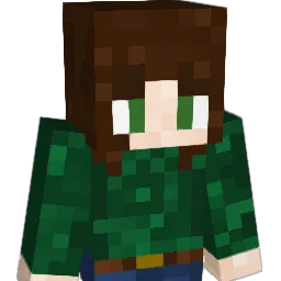 Hannahbaek Minecraft avatar bust