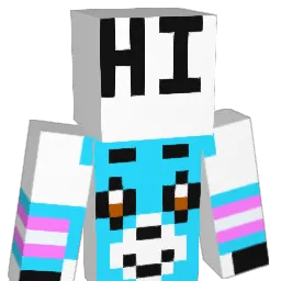 Hannahspeed Minecraft avatar bust