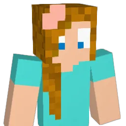 Hannanas Minecraft avatar bust