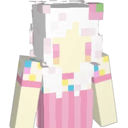 Hannaroosike Minecraft avatar bust