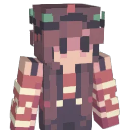 Hanniniii Minecraft avatar bust