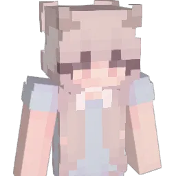 HappiPeach Minecraft avatar bust