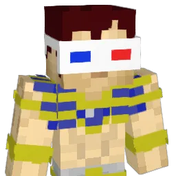 HappyDino3 Minecraft avatar bust