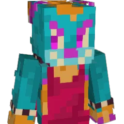HappyHarlequinz Minecraft avatar bust