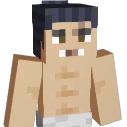 Harauji Minecraft avatar bust
