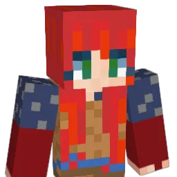 Harleen777 Minecraft avatar bust