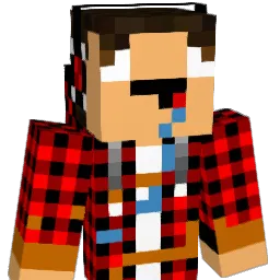 Harligan Minecraft avatar bust
