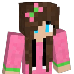 Harmfulrose Minecraft avatar bust
