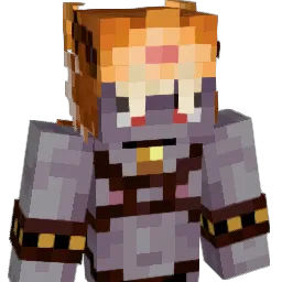 Harmork Minecraft avatar bust
