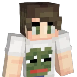 Harrow Minecraft avatar bust