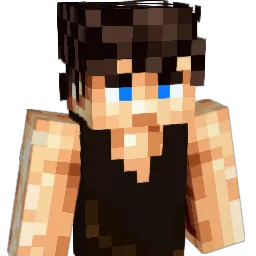 HarryLuis Minecraft avatar bust