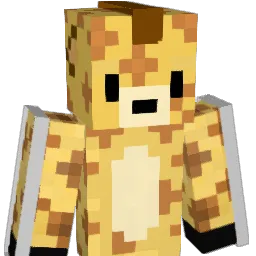 HarryTheGiraffe Minecraft avatar bust