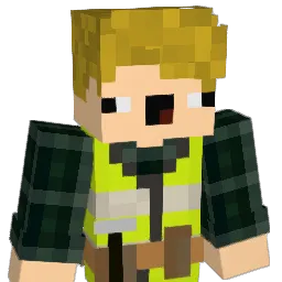 Harshbrowny Minecraft avatar bust
