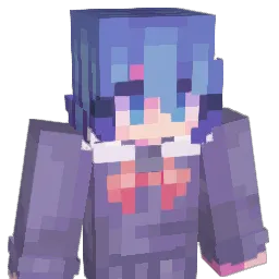 HarukaKiritani Minecraft avatar bust